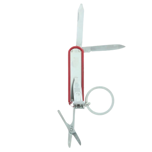 ZWILLING Classic INOX víceúčelový kapesní nůž, červený, malý, 60 mm