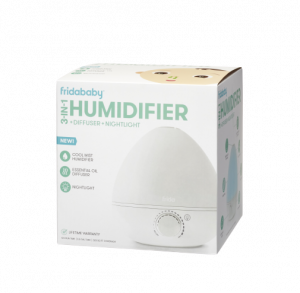 Fridababy Humidifier 3v1 - zvlhčovač vzduchu, difuzér a noční světlo
