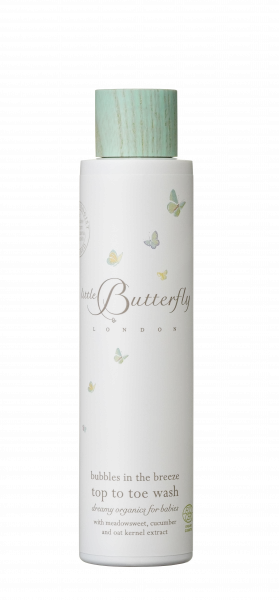 Little Butterfly Baby Bubbles in the Breeze mycí gel, 200 ml