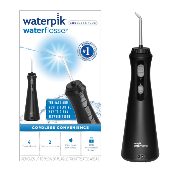 Waterpik Cordless Plus WP492 ústní sprcha, černá