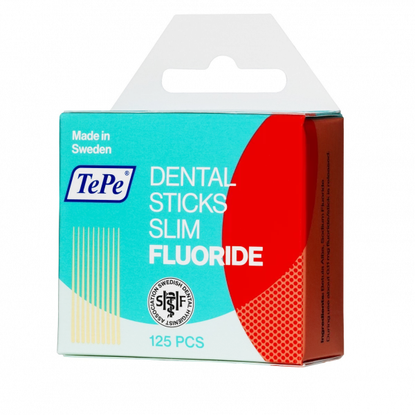TePe párátka březová fluoridovaná tenká, 125 ks