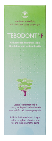 Tebodont-F ústní voda (výplach) s fluoridy, 250 ml