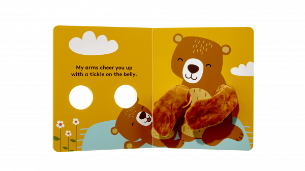 Obejmi mě, medvídě! - maňásková knížka