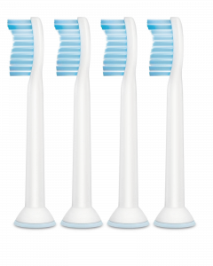 Philips Sonicare Sensitive HX6054/07, náhradní hlavice, 4 ks