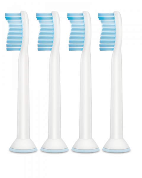 Philips Sonicare Sensitive HX6054/07, náhradní hlavice, 4 ks