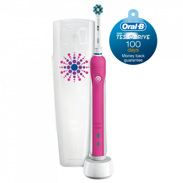 Oral-B PRO 750 PINK LIMITOVANÁ EDICE