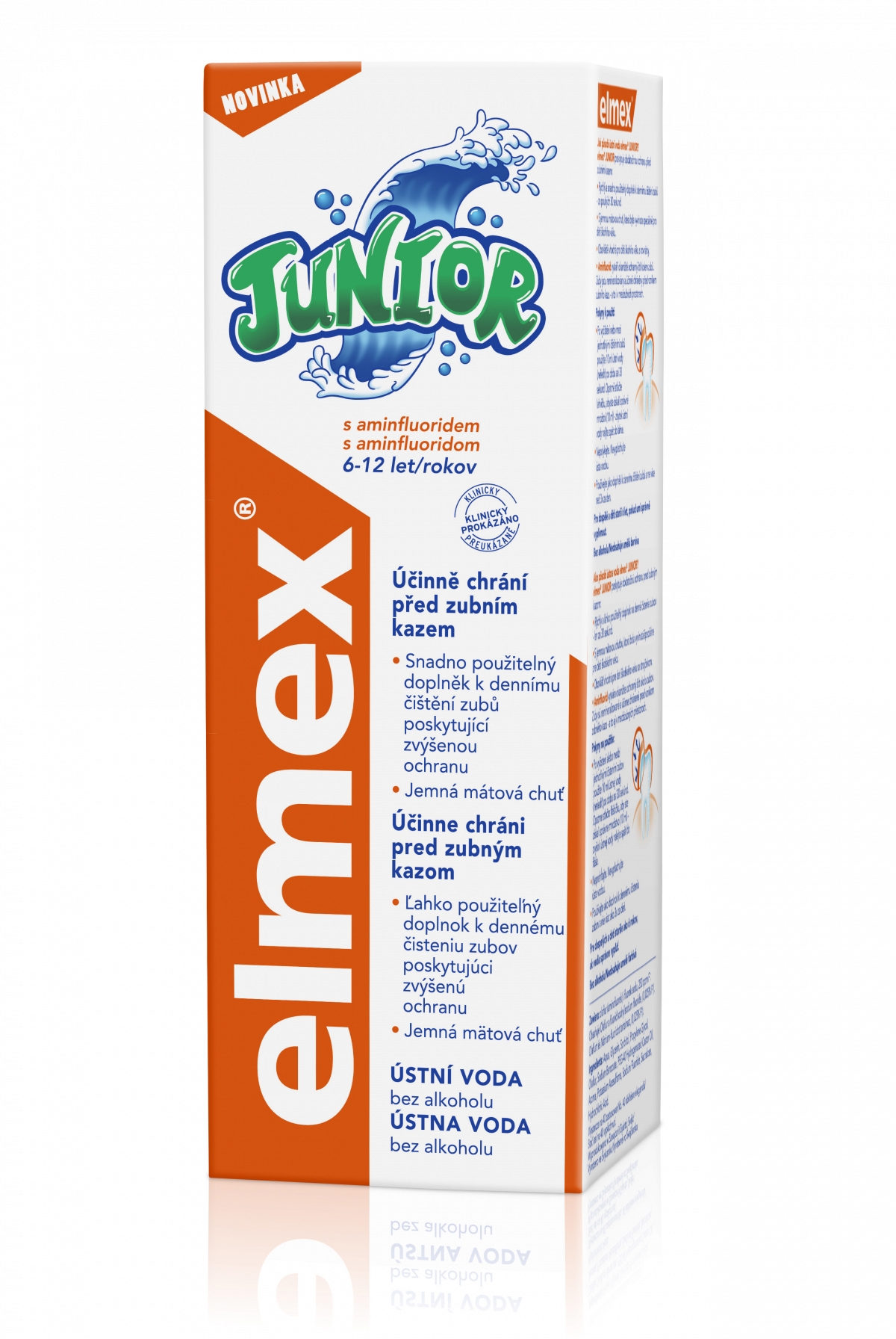 Elmex Junior ústní voda (výplach), 400 ml