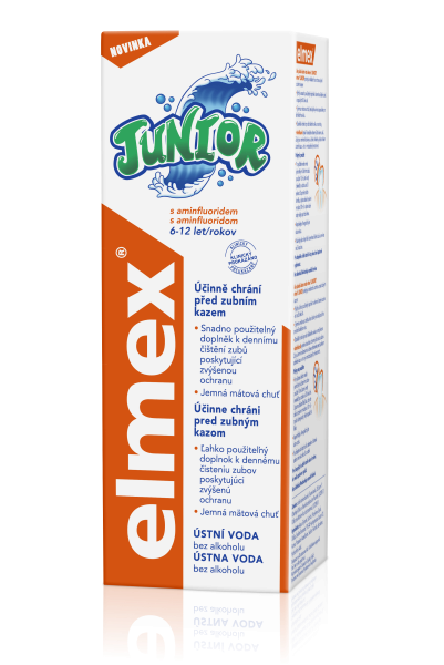 Elmex Junior ústní voda (výplach), 400 ml