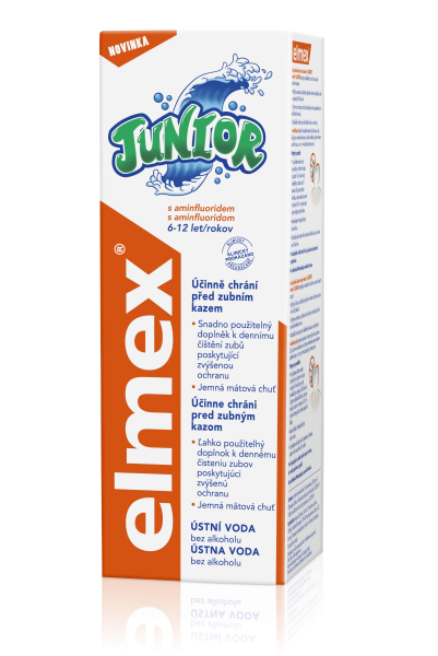 Elmex Junior ústní voda (výplach), 400 ml