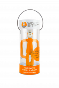 Matchstick Monkey kousátko, oranžové