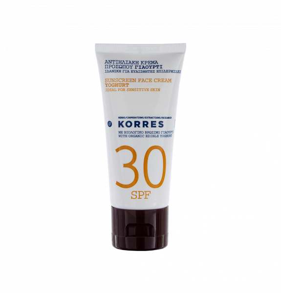 KORRES Sun Care - pleťový krém na opalování SPF30 s jogurtem, 50 ml