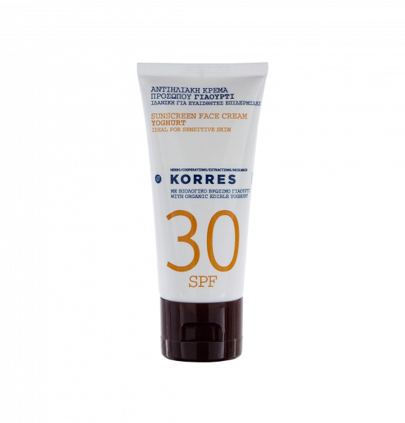 KORRES Sun Care - pleťový krém na opalování SPF30 s jogurtem, 50 ml