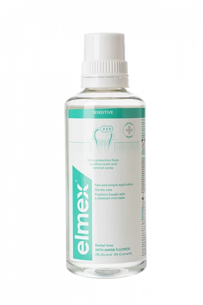 Elmex Sensitive Plus ústní voda (výplach), 400 ml