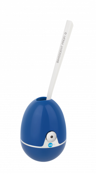 Violife Zapi Luxe UV sanitizér Cobalt Blue se zubním kartáčkem
