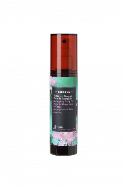 KORRES Body oil Water Lily tělový olej, anti-aging, suchý, 100 ml - TESTER
