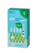 TePe Original mezizubní kartáčky z bioplastu 0,8 mm, zelené, 25 ks