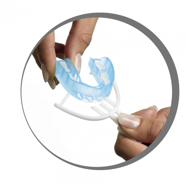 Dr. Brux Bite chránič proti skřípání zubů na noční použití, zelený