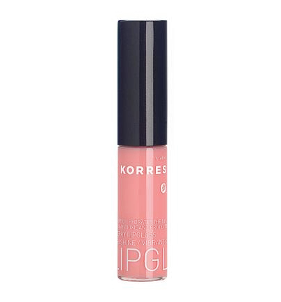 KORRES Lip Gloss Cherry třešňový lesk na rty 11 LIGHT PINK, 6 ml