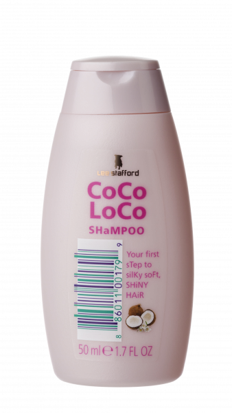 Lee Stafford Coco Loco šampon, cestovní balení, 50 ml