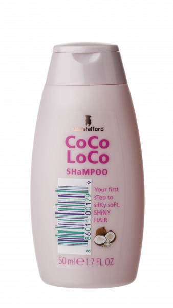 Lee Stafford Coco Loco šampon, cestovní balení, 50 ml