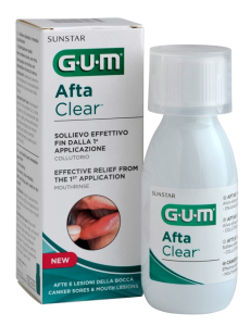 GUM AftaClear ústní voda (výplach), 120 ml