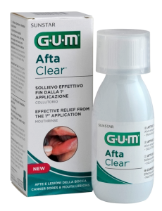 GUM AftaClear ústní voda (výplach), 120 ml