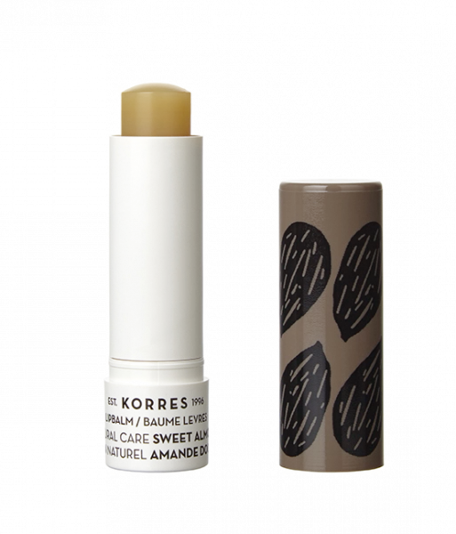 KORRES Sweet Almond Oil Lip Balm - balzám na rty v tyčince s olejem ze sladkých mandlí, 5 ml