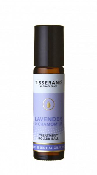 Tisserand Lavender směs olejů v kuličce s levandulí, 10 ml