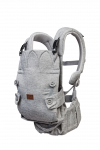 Najell Original nosítko pro miminka a batolata, 0-36 měsíců, šedé