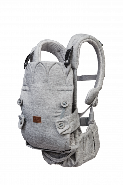 Najell Original nosítko pro miminka a batolata, 0-36 měsíců, šedé