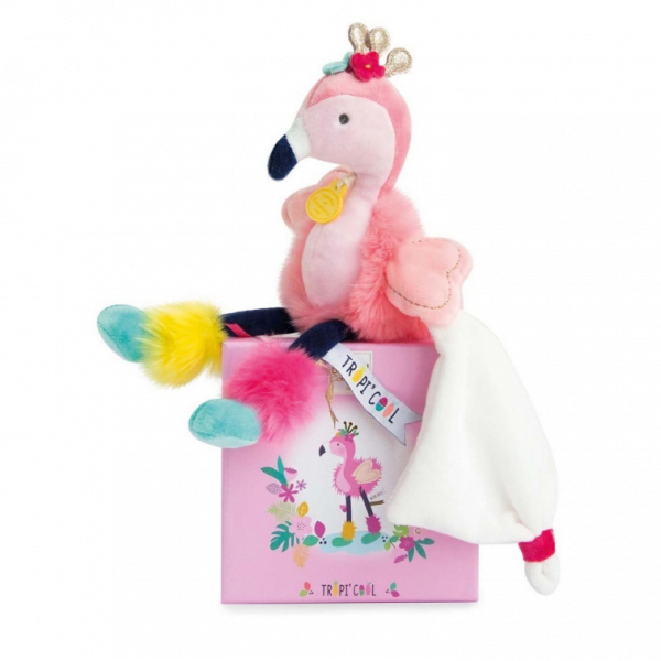 DouDou Minizoo Plameňák usínáček