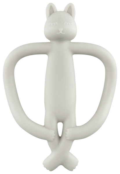 Dentistar 2-in-1 Teething Aid, kousátko kočička, 1 ks