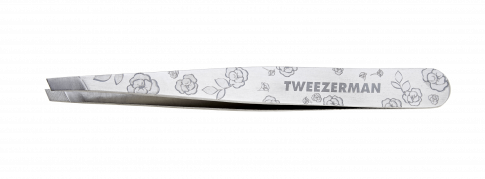 Tweezerman Slant Regency Finish Pinzeta ocelová gravírovaná