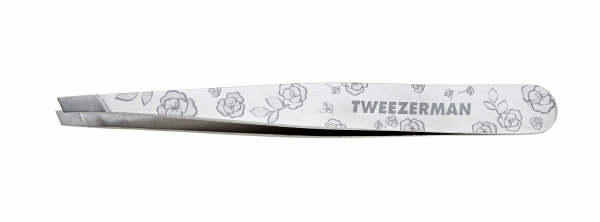 Tweezerman Slant Regency Finish Pinzeta ocelová gravírovaná