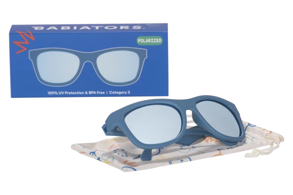 BABIATORS Navigator Midnight Blue, polarizační zrcadlové sluneční brýle, modré, 6+