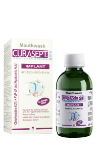 Curaprox Curasept ADS Implant ústní voda, CHX 0,20%, 200 ml