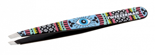 Tweezerman Slant Pinzeta s motivem Aztec