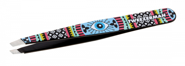 Tweezerman Slant Pinzeta s motivem Aztec