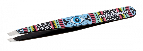 Tweezerman Slant Pinzeta s motivem Aztec