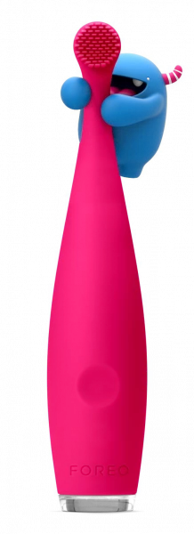 FOREO ISSA mikro Fuchsia dětský sonický kartáček