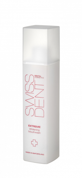 SWISSDENT EXTREME ústní voda s bělicím účinkem, 250 ml