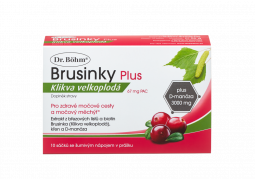 Dr. Böhm Brusinky Plus, Klikva velkoplodá 67 mg PAC, 10 sáčků