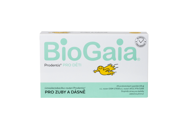 BioGaia ProDentis orální probiotikum pro děti, 20 pastilek