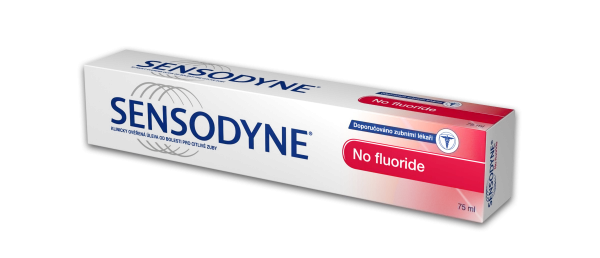 Sensodyne zubní pasta bez Fluoru, 75 ml