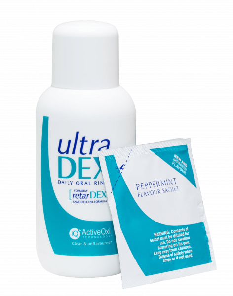 UltraDEX ústní voda (výplach) proti špatnému dechu, 100 ml