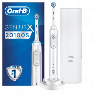 Oral-B Genius X 20100S White Sensitive elektrický kartáček