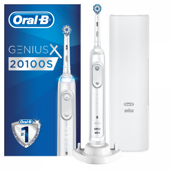 Oral-B Genius X 20100S White Sensitive elektrický kartáček
