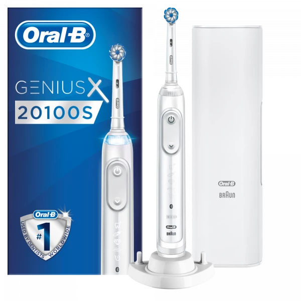 Oral-B Genius X 20100S White Sensitive elektrický kartáček
