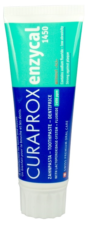 Curaprox Enzycal 1450 zubní pasta, 75 ml