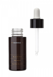 KORRES Black Pine - zpevňující a liftingový pleťový olej s extraktem z borovice černé, 30 ml